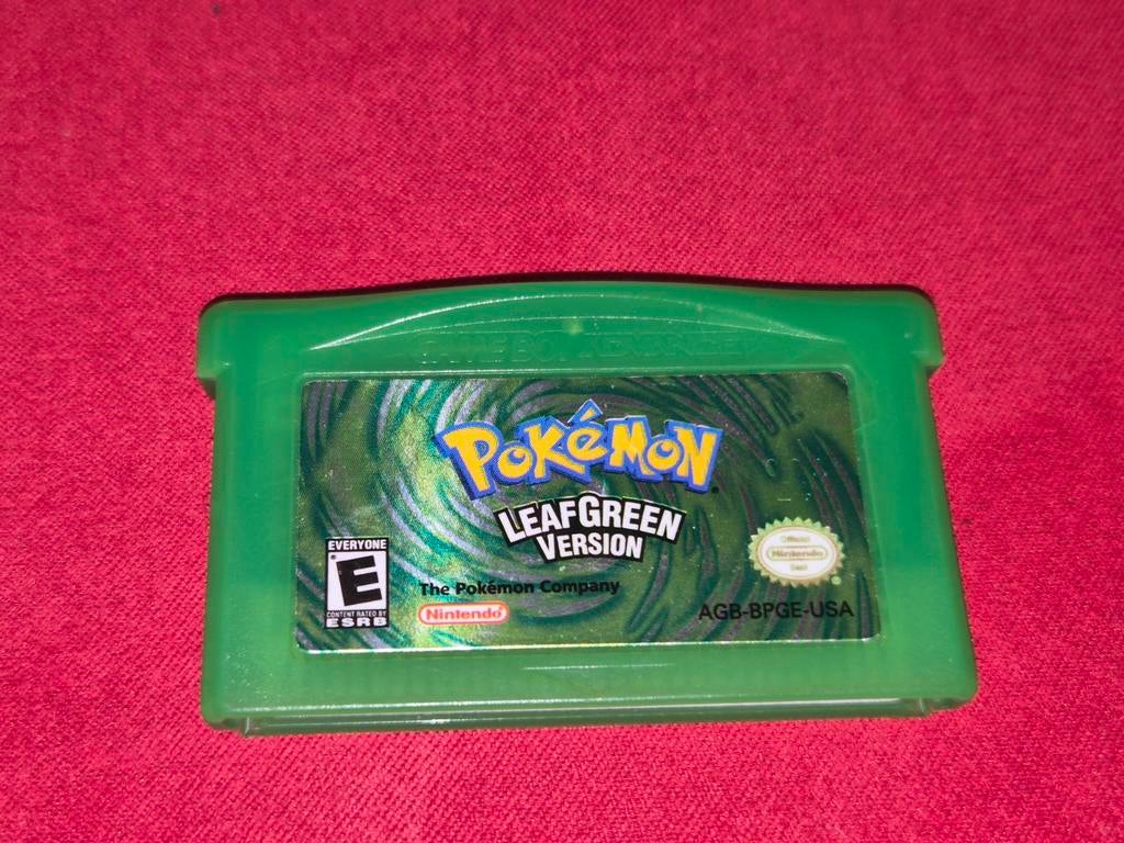 Pokemon leaf green gba usa, Games en Spelcomputers, Games | Nintendo Game Boy, Ophalen of Verzenden
