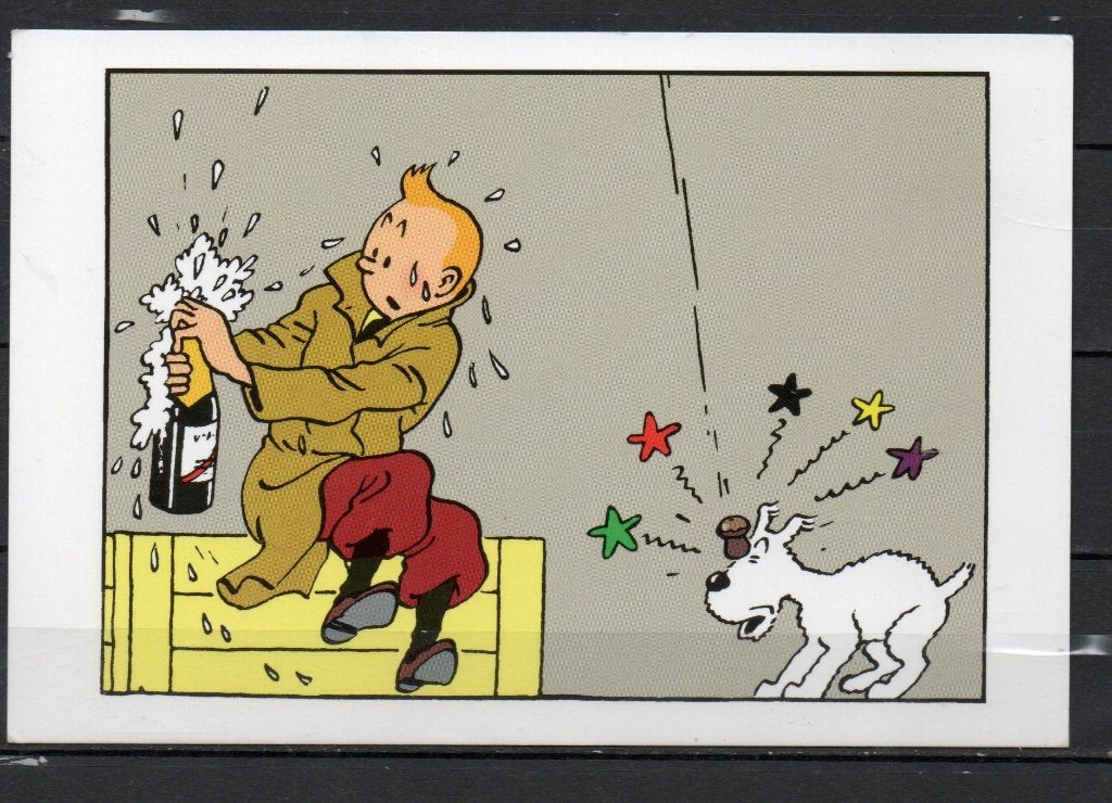 Carte postale : Hergé : Tintin - le crabe aux pinces d'or, Collections, Enlèvement