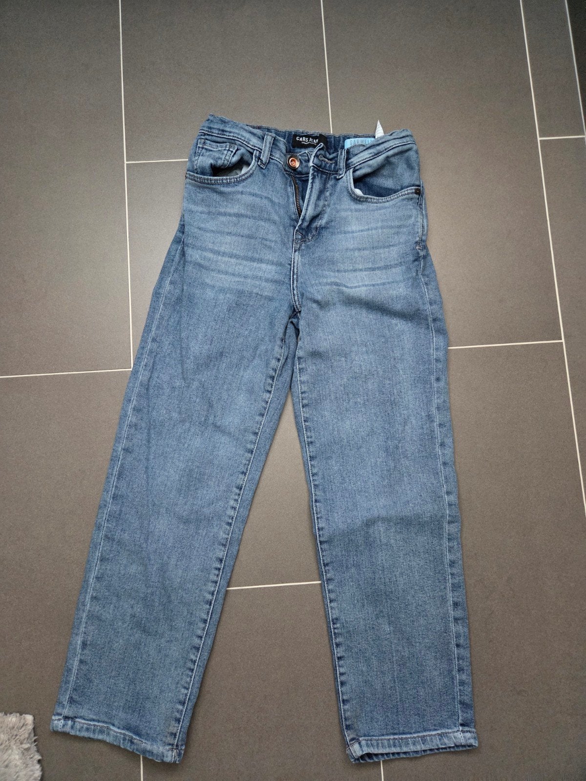 Jeansbroek Cars Wide Fit maat 10 jaar, Ophalen