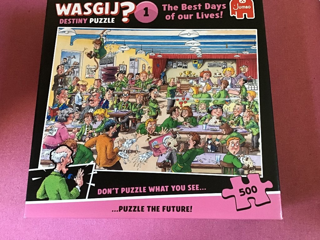 Puzzel wasgij, Ophalen of Verzenden, 500 t/m 1500 stukjes, Zo goed als nieuw, Legpuzzel