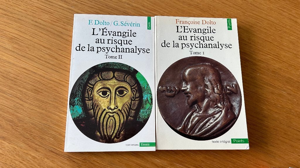 Lot 2 tomes - L'Évangile au risque de la psychanalyse, Boeken, Gelezen, Ophalen of Verzenden, Dolto, Overige onderwerpen