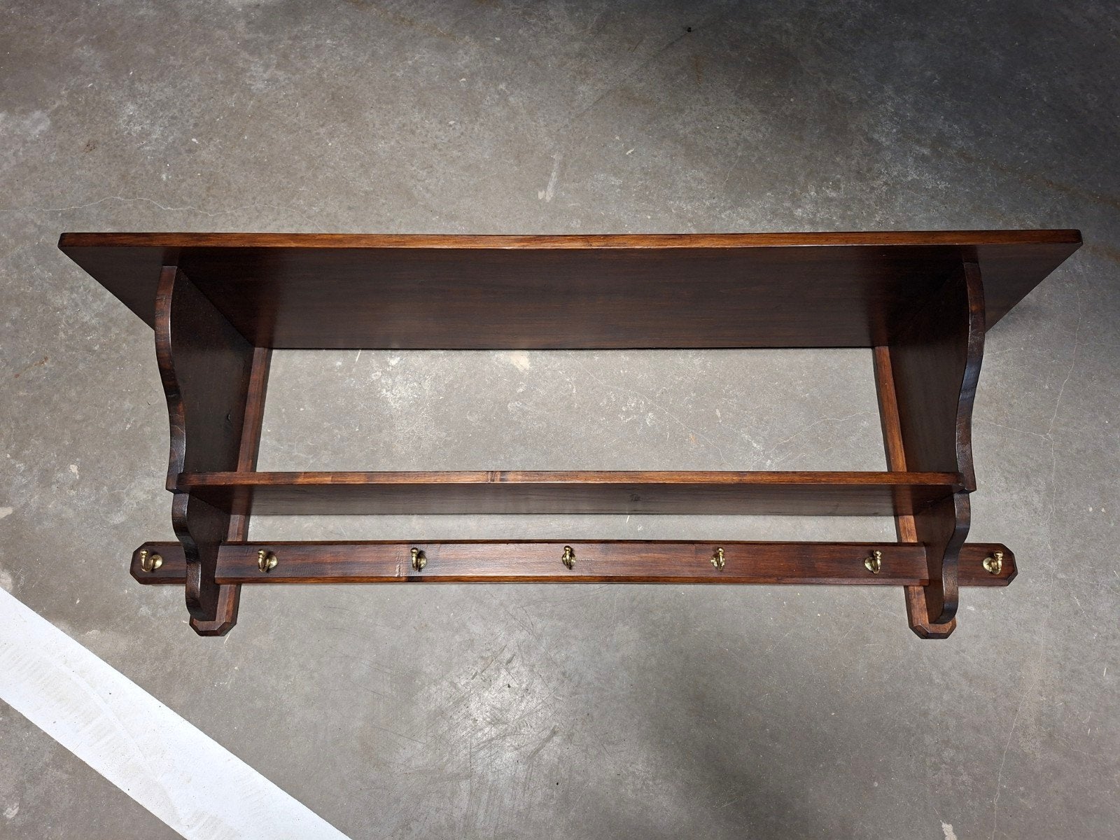 Vintage houten kapstok, Huis en Inrichting, Ophalen