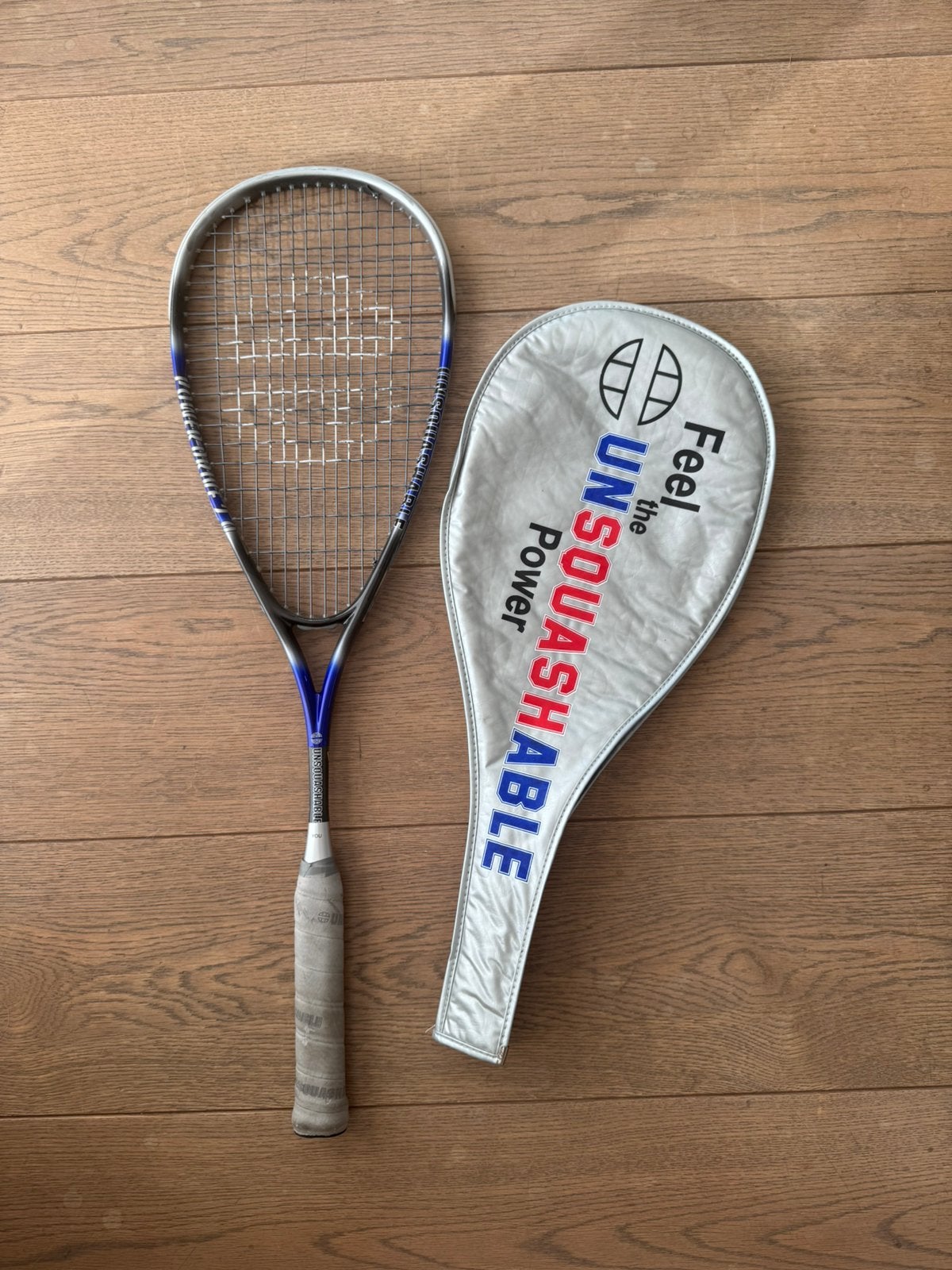 Squashracket Power drive 2.0 - UNSQUASHABLE, Sport en Fitness, Squash, Ophalen of Verzenden, Zo goed als nieuw
