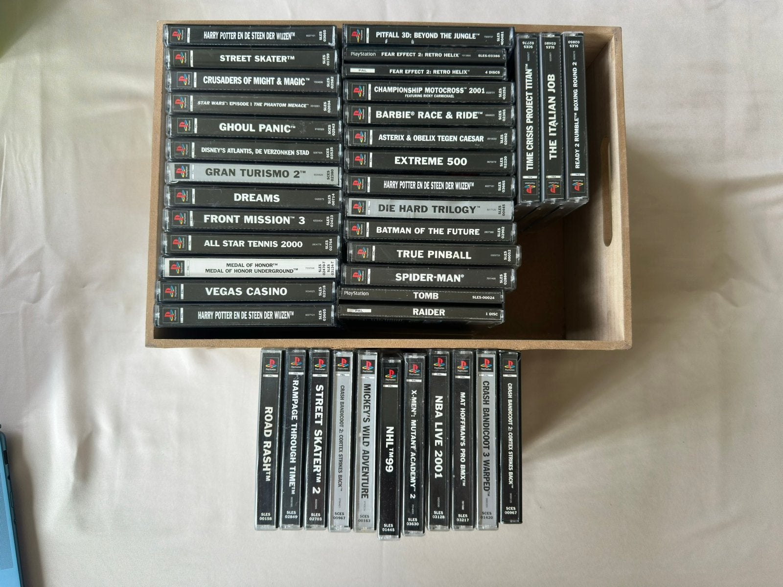 PlayStation 1 (PS1) games – 39 stuks, Games en Spelcomputers, Ophalen, Zo goed als nieuw
