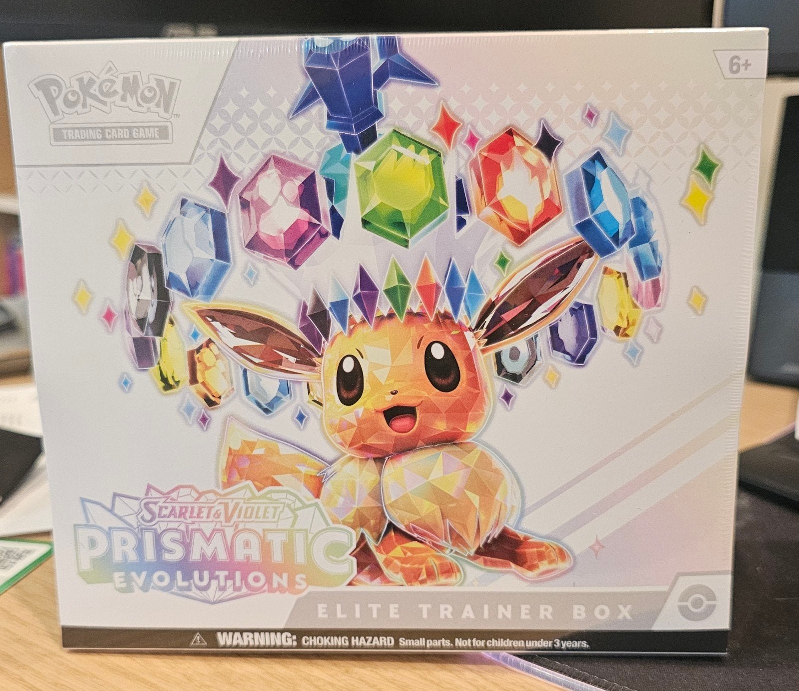 Prismatic Evolutions ETB sealed, Ophalen