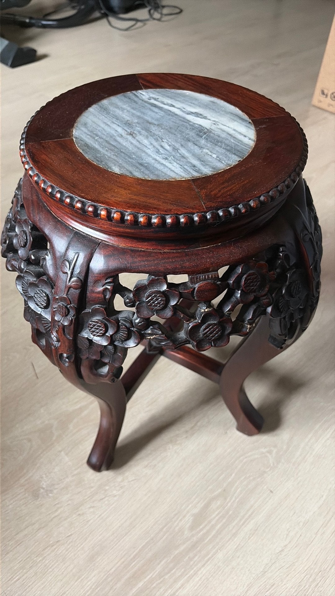 Antieke Chinese plantentafel / bijzettafel, Antiek en Kunst, Ophalen