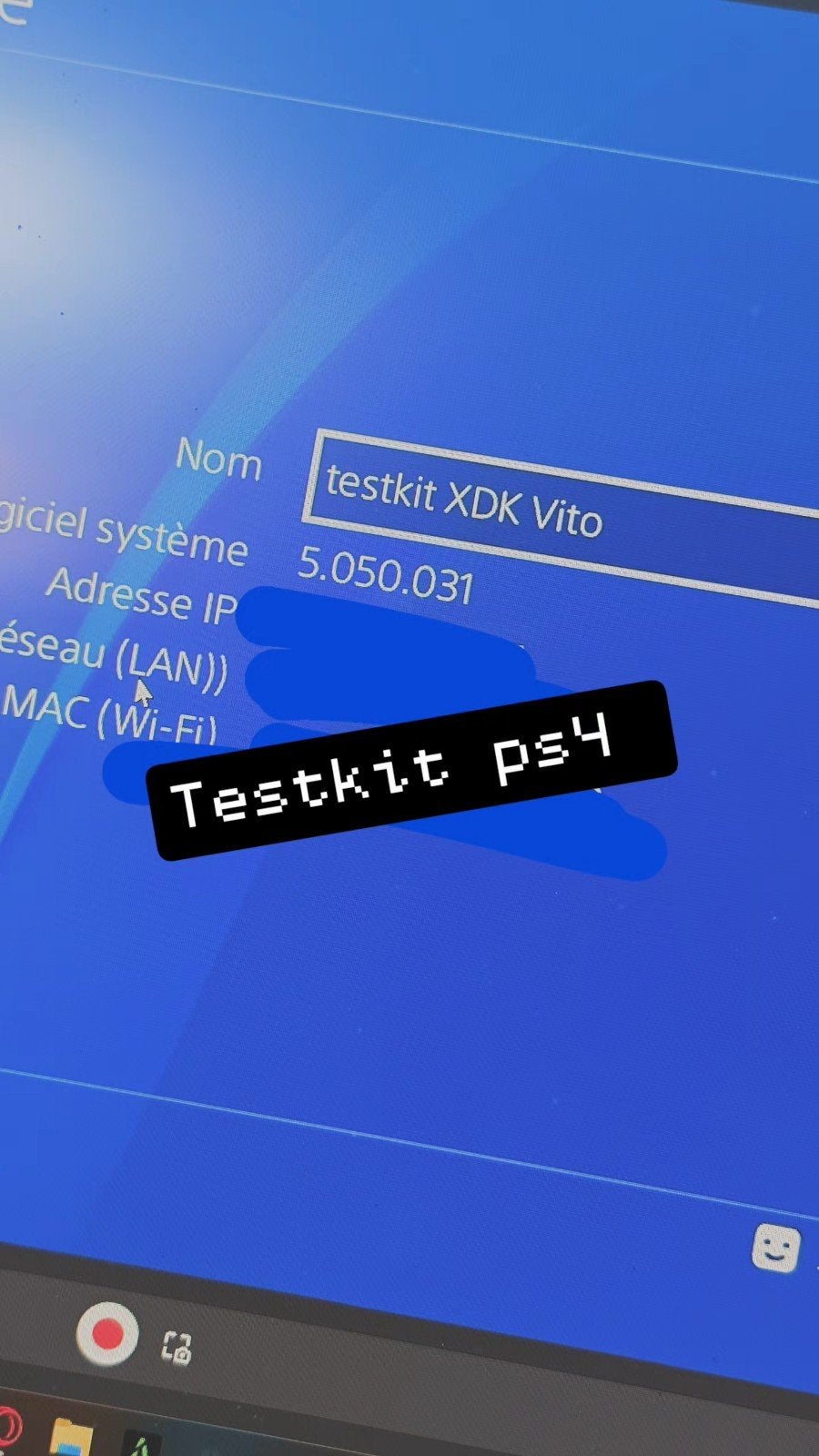 PS4 TESTKIT 5.05 RARE, Games en Spelcomputers, Ophalen of Verzenden, Zo goed als nieuw