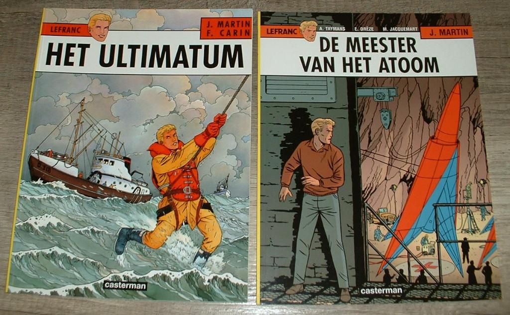 strips lefranc hogere nummers tusen 16 en 28, Meerdere stripboeken, Ophalen of Verzenden, Nieuw, Jacques Martin