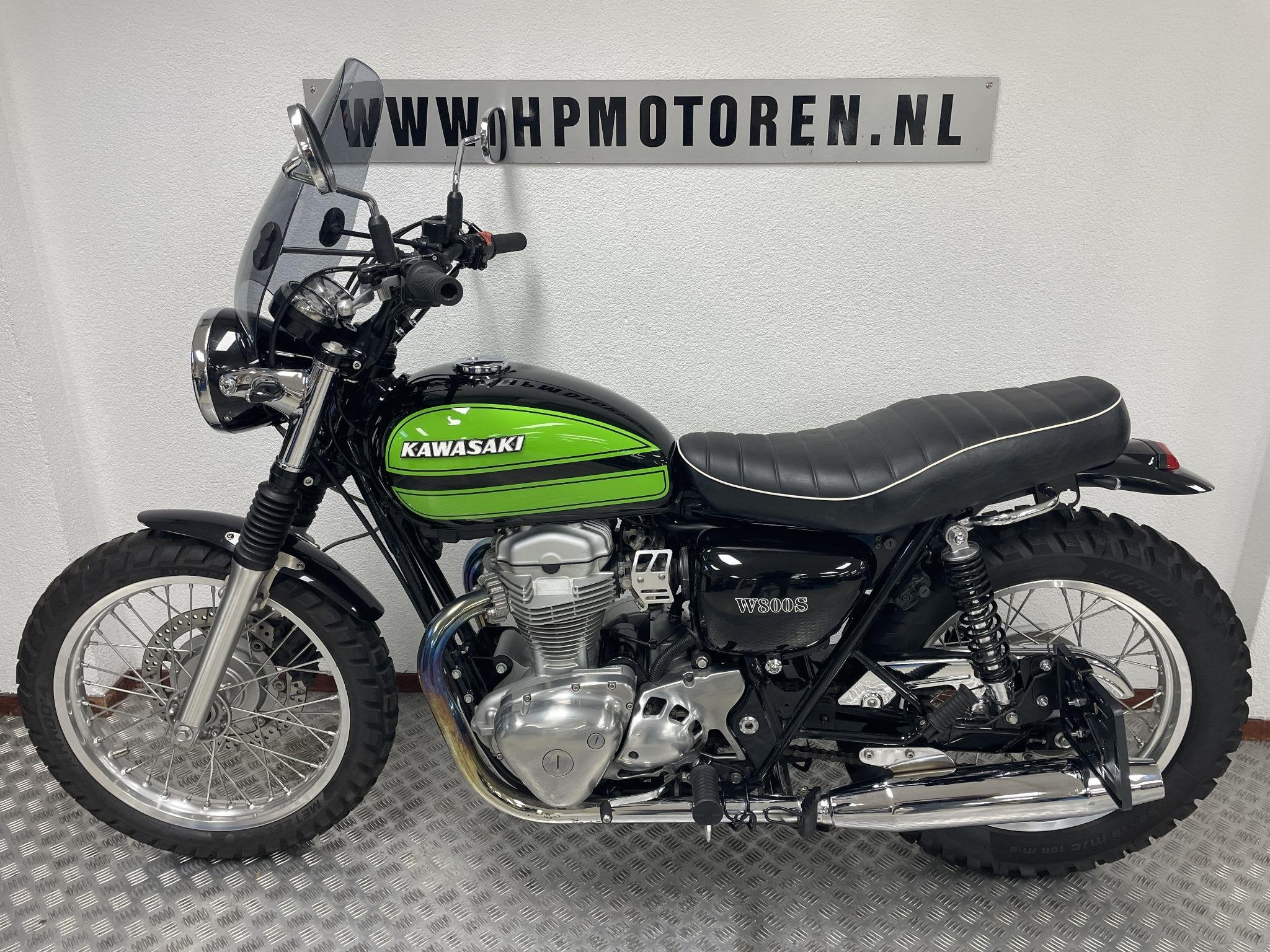 Kawasaki W800 W 800 S SPECIAL EDITION BOVAGGARANTIE 3344 KM, Motos, Tourisme, Occasion, 773 cm³, Info@kawasaki.nl