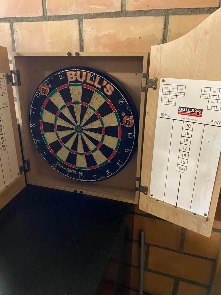 Speelset compleet, Sport en Fitness, Darts, Ophalen, Gebruikt, Pijlen