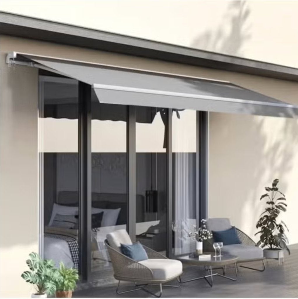 zonneluifel 3 x 2,5 gemotoriseerd JACKSON, Tuin en Terras, Ophalen, Gebruikt, Elektrisch