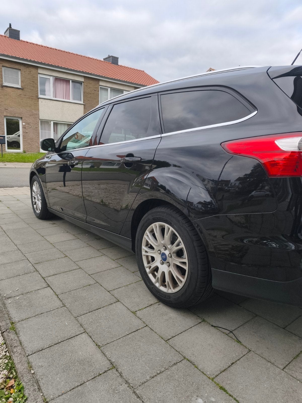 ford focus mK3 2013, Auto's, Dealer onderhouden, Stof, Zwart, 5 deurs