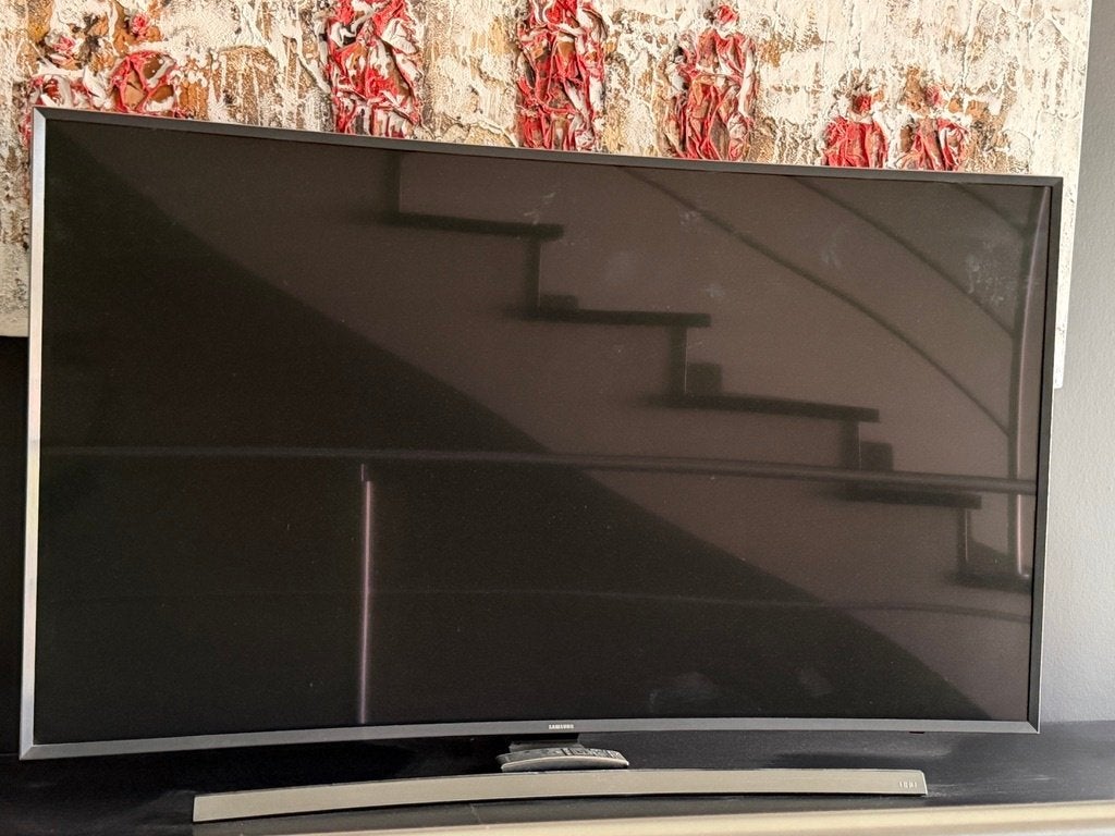 Téléviseur intelligent Samsung de type UE55JU7500 incurvé, TV, Hi-fi & Vidéo, LED, Utilisé, 4k (UHD), Smart TV
