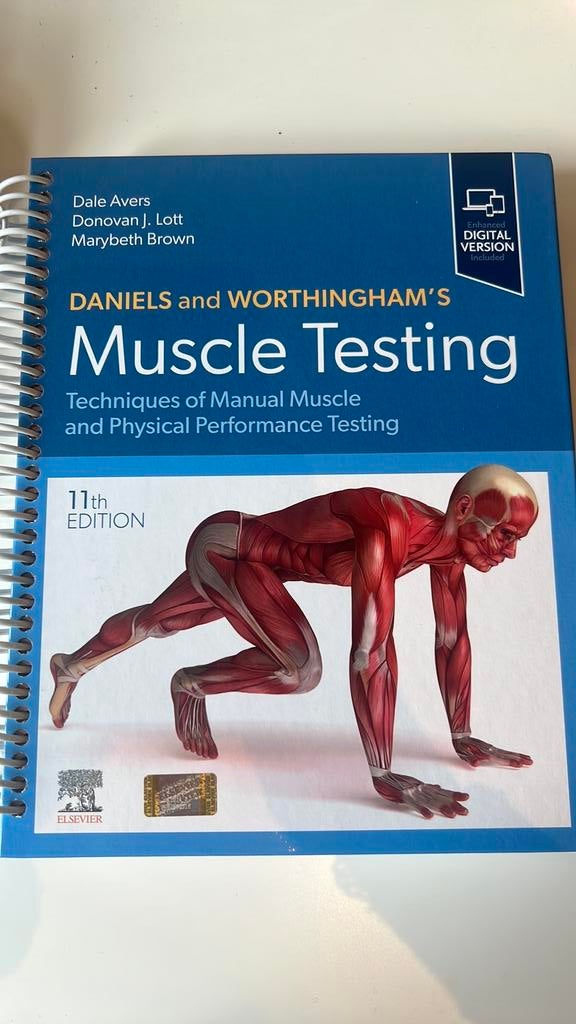 Muscle testing, Ophalen of Verzenden, Nieuw, Overige niveaus, Overige vakken