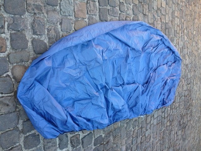 Autohoes voor middelmatige voertuigen in PVC, Ophalen of Verzenden, Zo goed als nieuw, Universeel