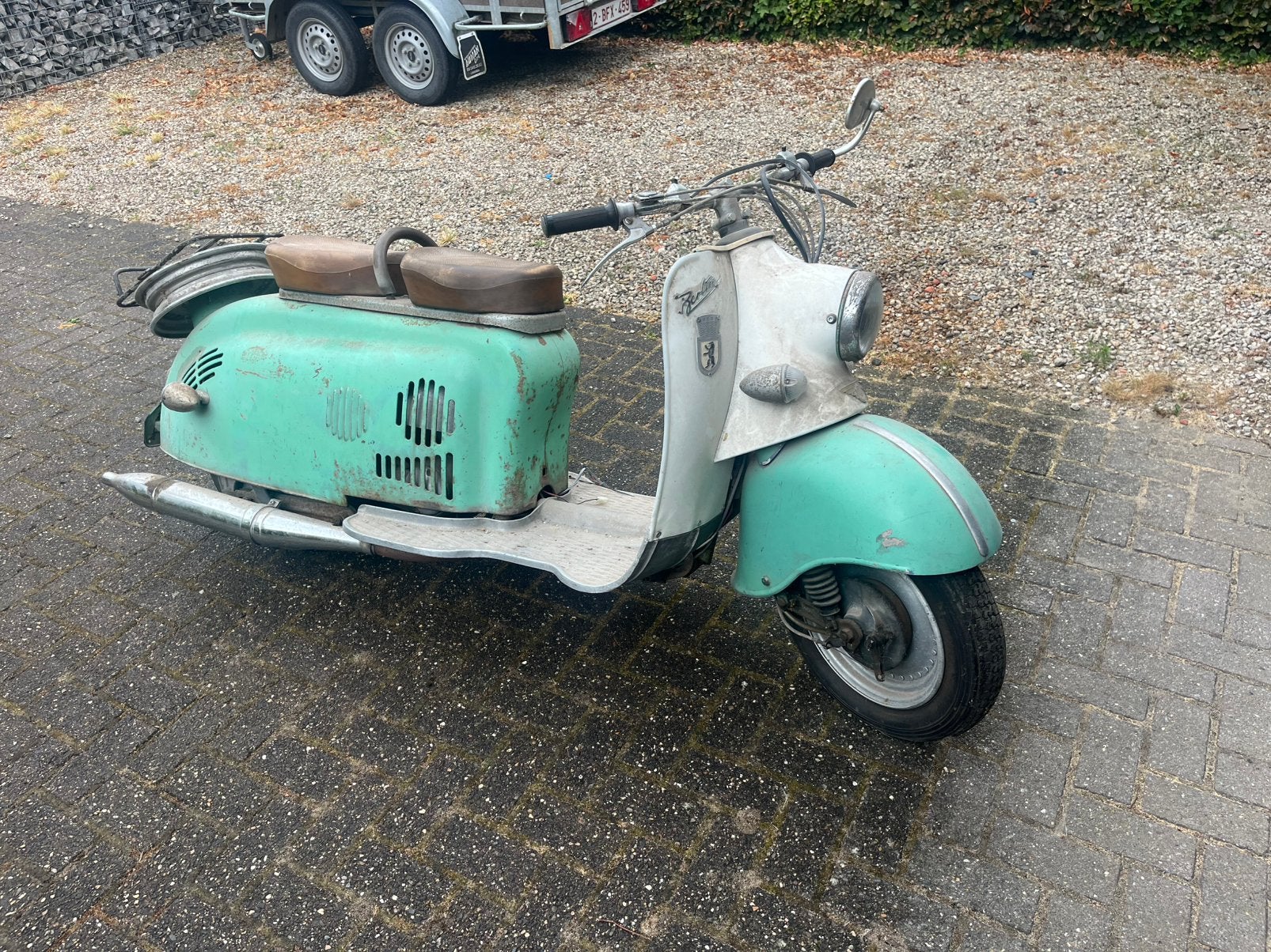 Schuurvonst, iwl berlin 143 cc. Ruil of koop, Motoren, Motoren | Oldtimers