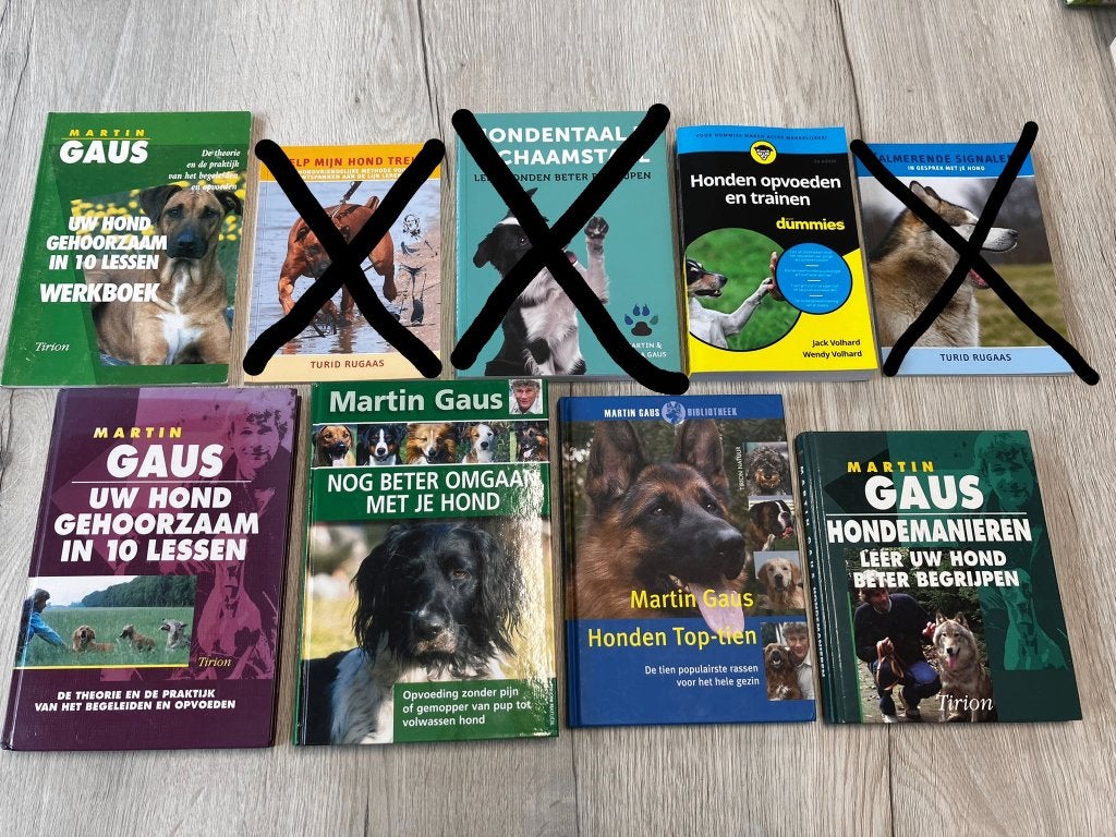 Hondenboek - pakket van 6 boeken, Honden, Ophalen of Verzenden, Zo goed als nieuw, Martin Gaus