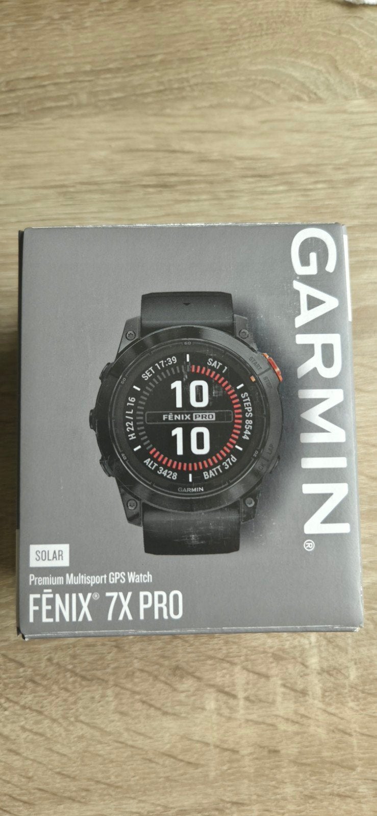 garmin fenix 7 pro sapphire 51 mm, Ophalen, Zwart, Nieuw, Garmin Fenix 7x pro Sapphire solar