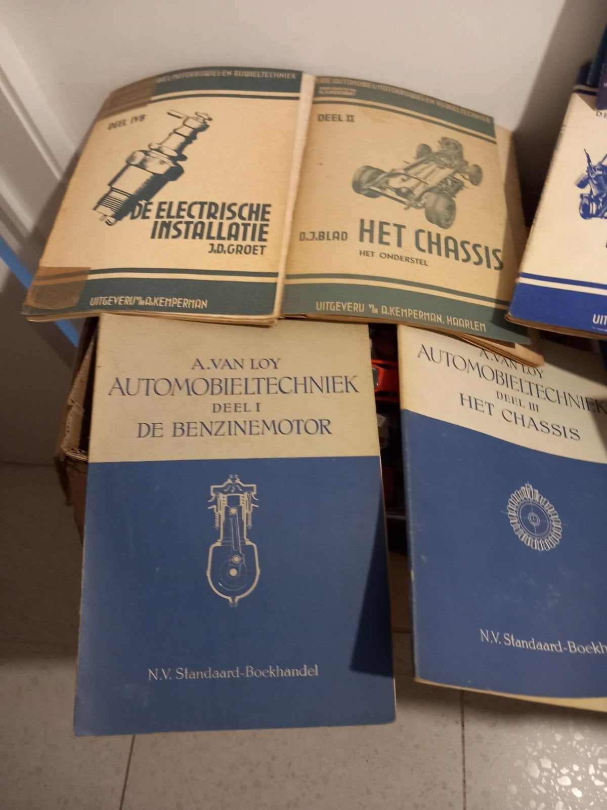 Oude technische boeken, Enlèvement
