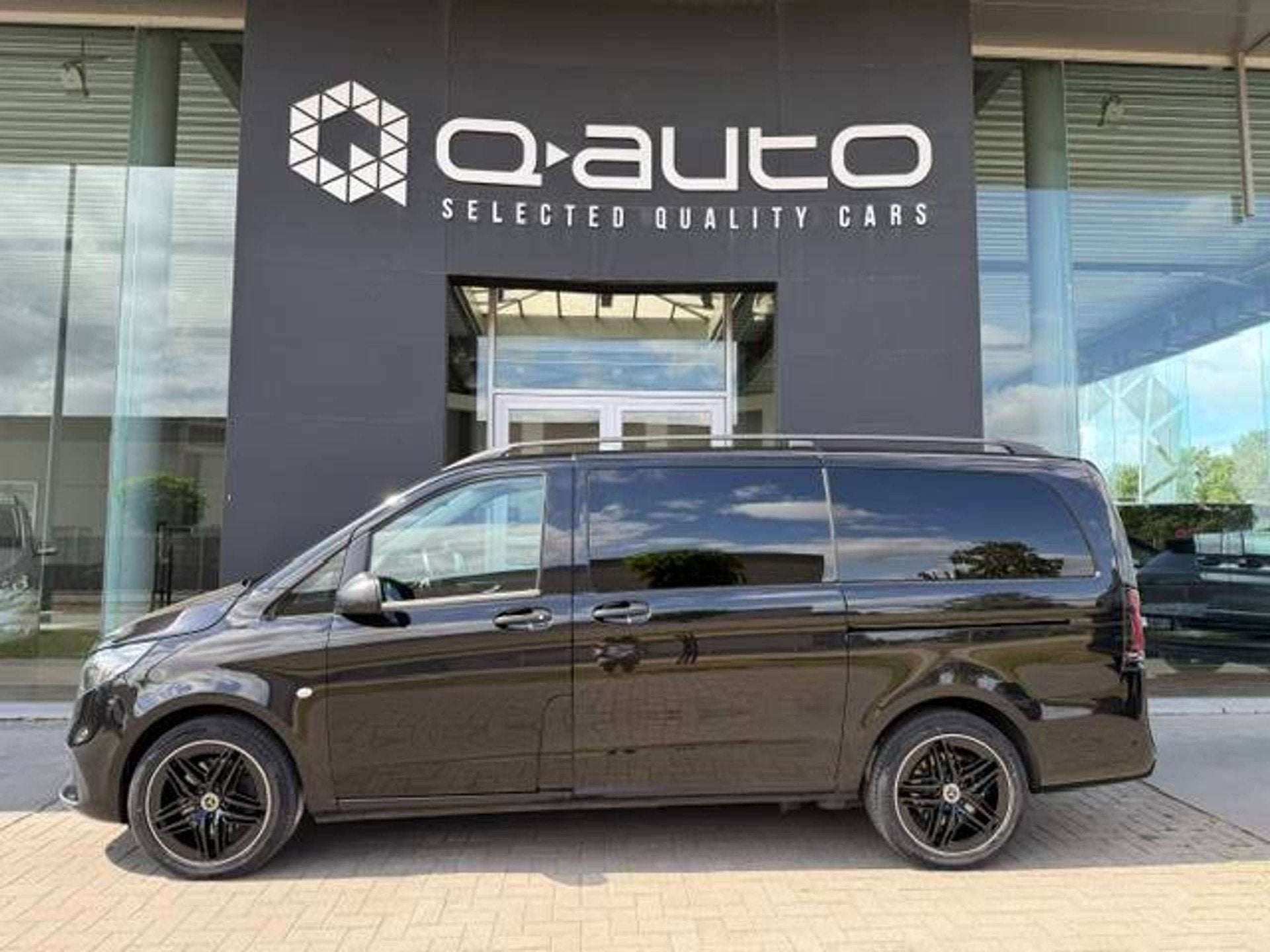 Mercedes-Benz Vito 116d Dubbel Cabine Aut L2 41.300€ ex bt, Autos, Achat, Euro 6, Automatique, Tissu