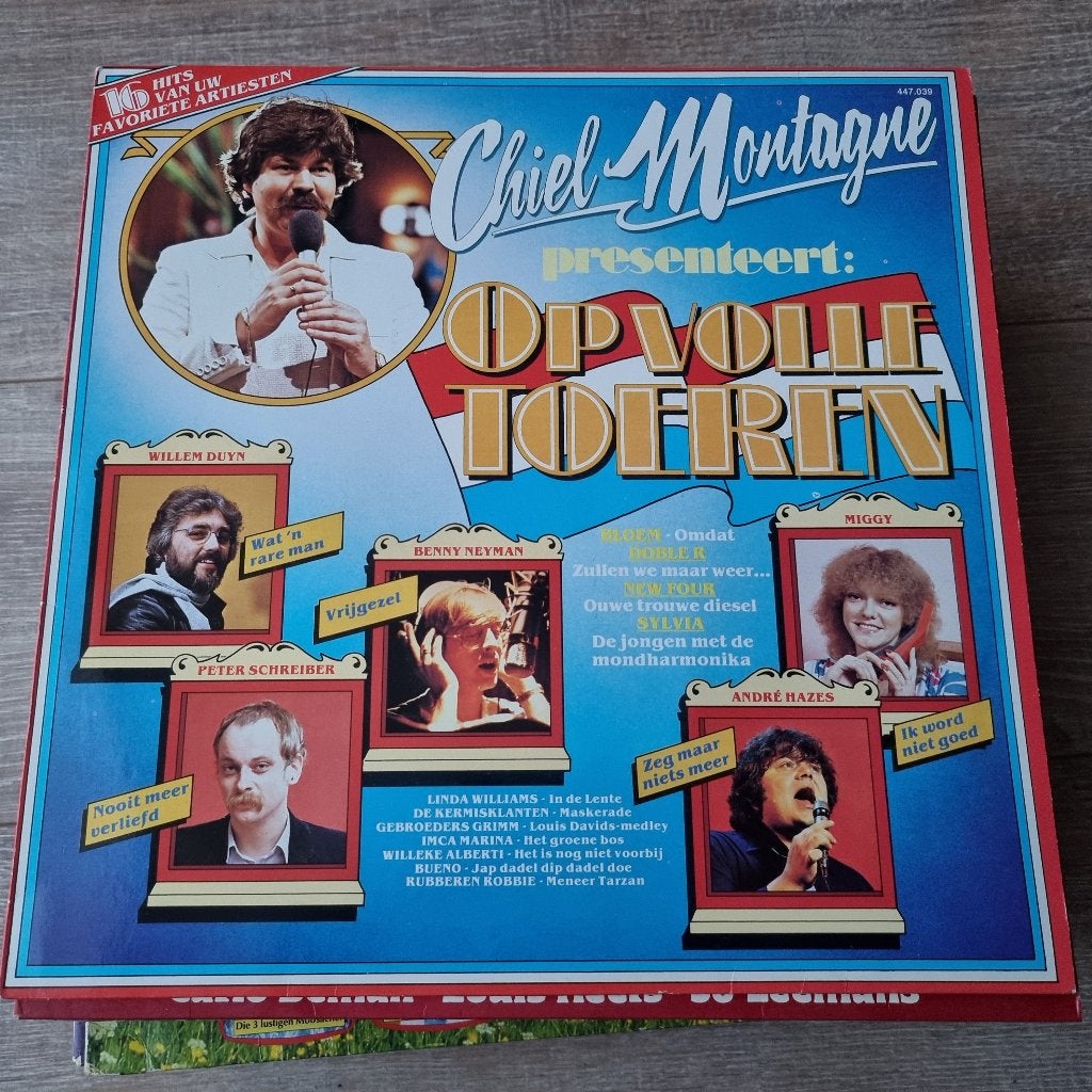LP Various – Chiel Montagne Presenteert "Op Volle Toeren", Cd's en Dvd's, LP, Gebruikt, Ophalen of Verzenden, 12 inch