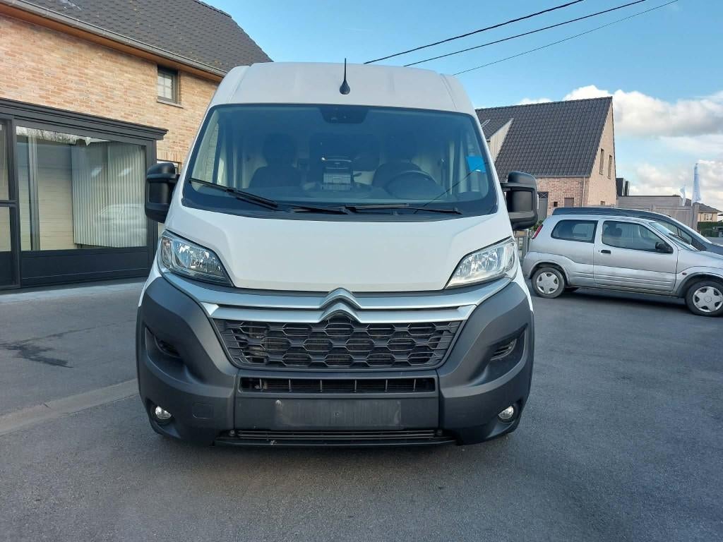 Citroen jumper l3 h2 van bj 2022 met 112000 km, Autos, Euro 6, Entreprise, 3 places, Boîte manuelle