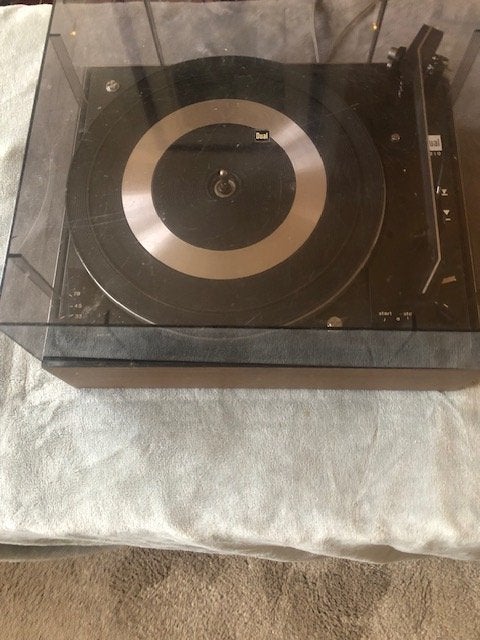 Mooie DUAL 1210 platenspeler, Ophalen, Gebruikt, Automatisch, Platenspeler