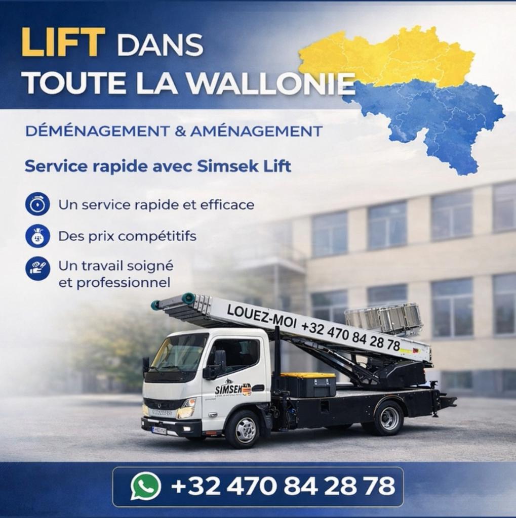 SIMSEK LIFT DISPONIBLE 7j sur 7, Auto diversen, Handleidingen en Instructieboekjes, Ophalen of Verzenden