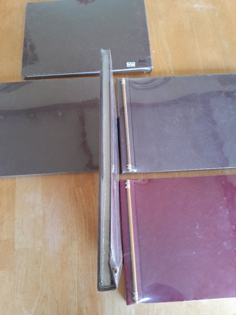 nieuwe fotoalbums/fotolijsten, Enlèvement ou Envoi, Brun