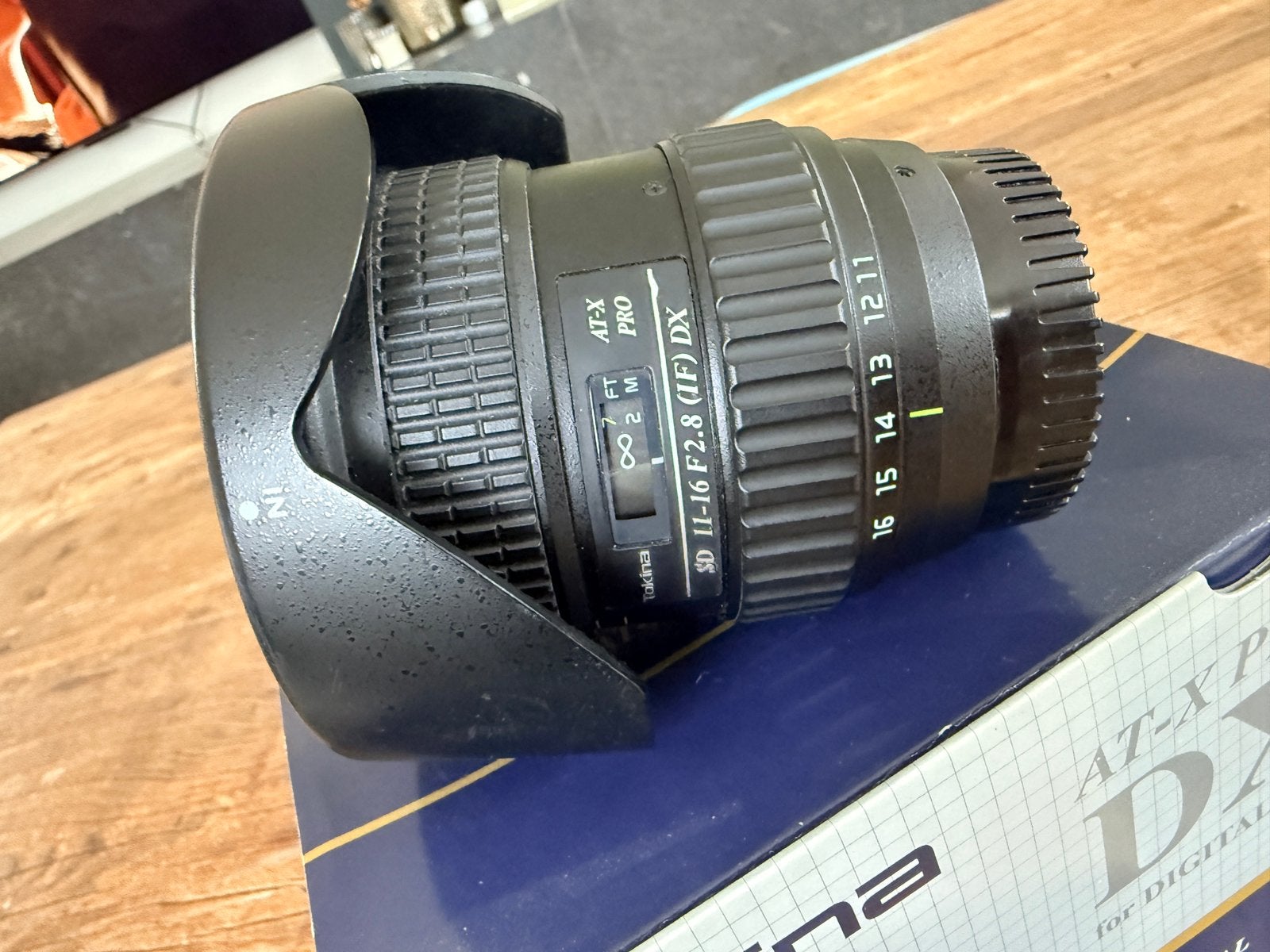 Tokina AT-X PRO 11-16mm F2.8 DX Wide-Angle Zoom Lens Nikon, TV, Hi-fi & Vidéo, Photo | Lentilles & Objectifs, Comme neuf, Objectif grand angle