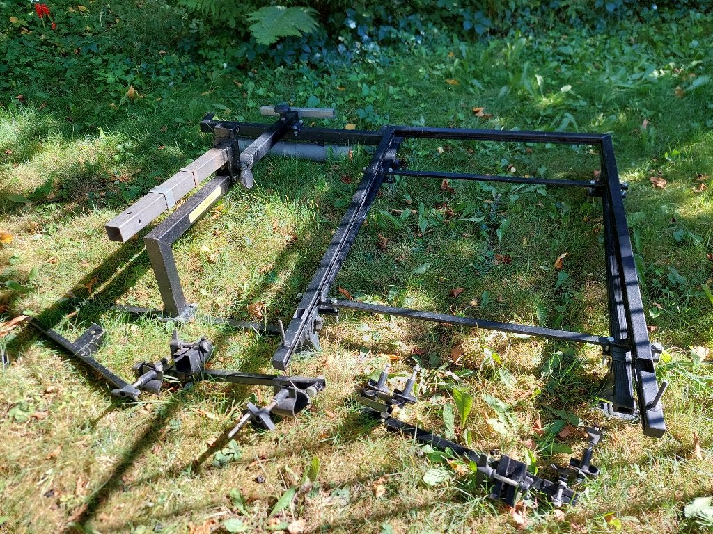 Universele fietsendrager (dak) Lanquick voor 2 fietsen, Ophalen, 2 fietsen, Gebruikt, Dakdrager