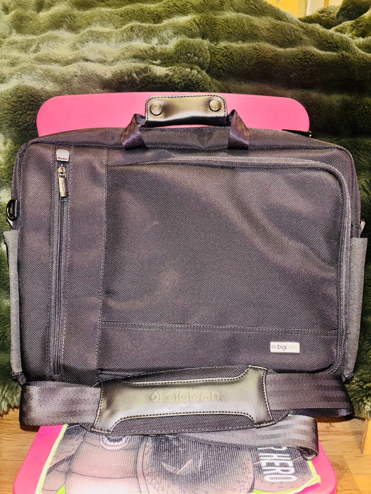 Bigben zwarte  laptoptas, Ophalen of Verzenden, Nieuw, Zwart, Schouderband