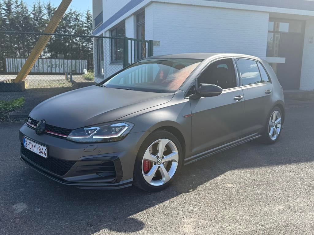 VOLKSWAGEN GOLF 7.5 GTI PERFORMANCE, Auto's, Leder, 5 deurs, Zilver of Grijs, Stadsauto