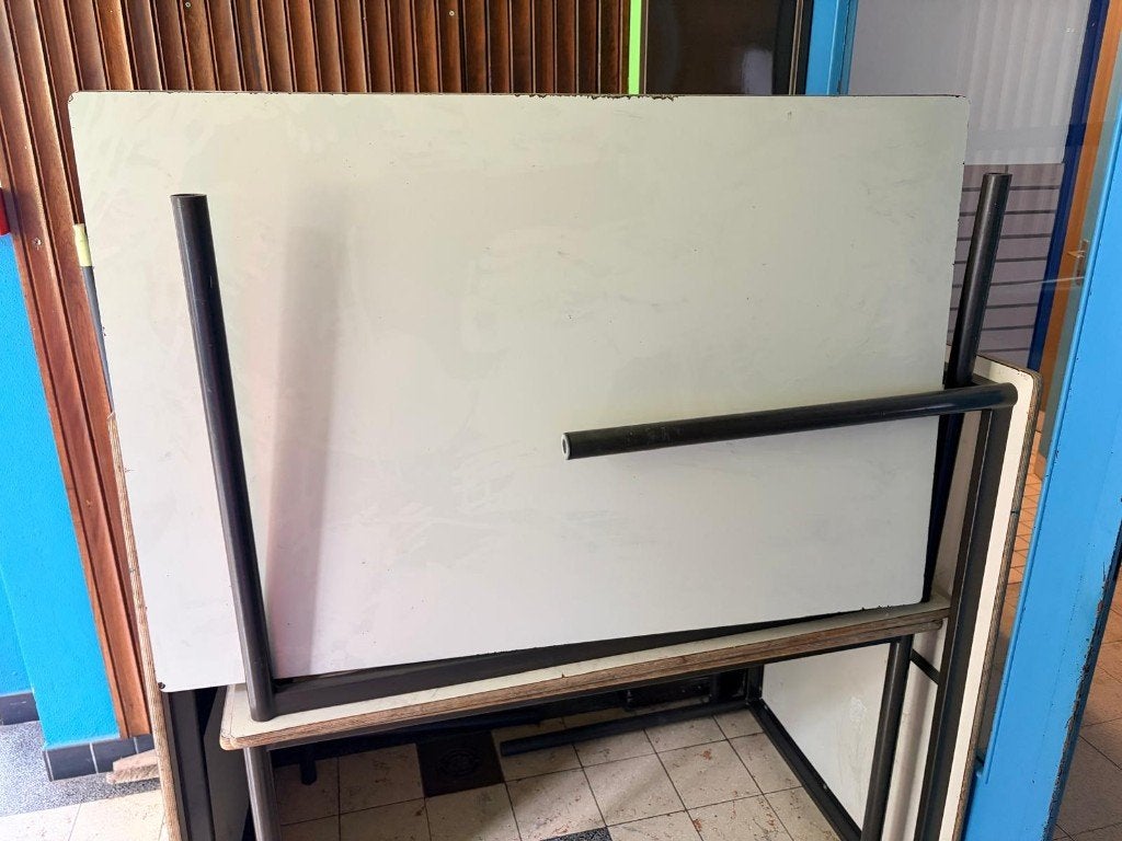 schooltafels, Ophalen, Gebruikt, 100 tot 150 cm, 50 tot 100 cm