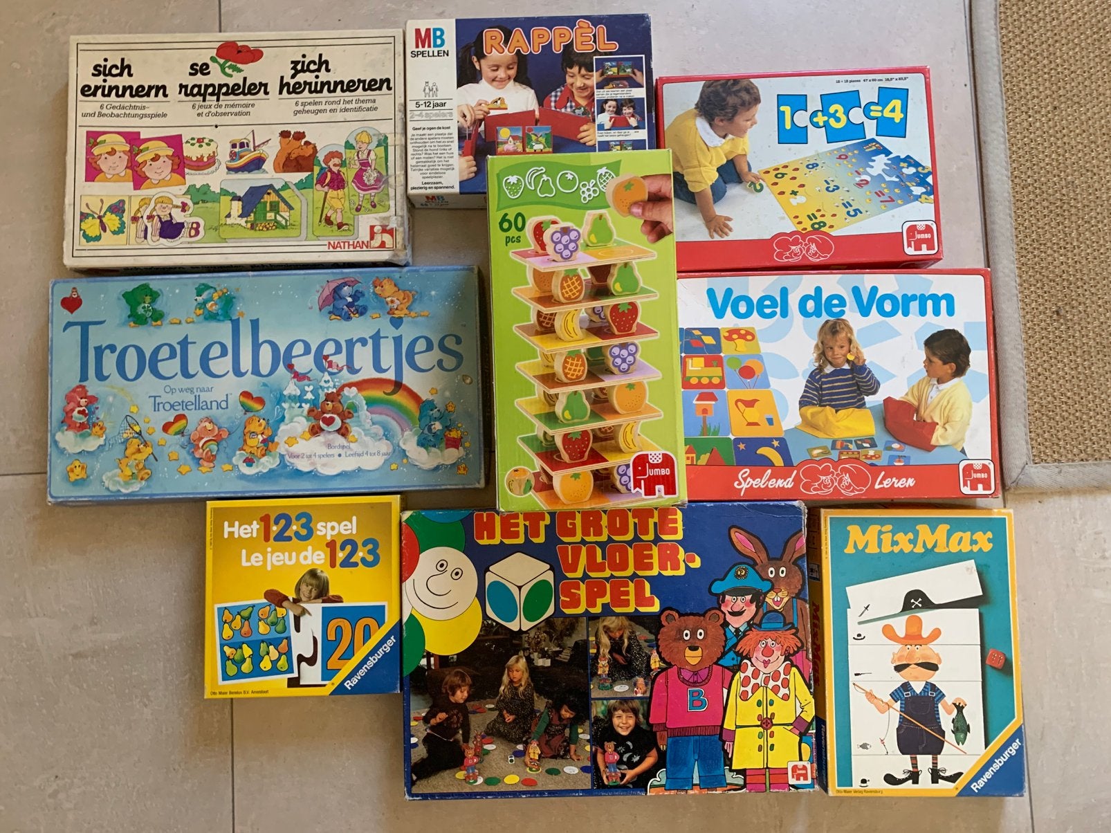 Spelletjes., Ophalen, Zo goed als nieuw