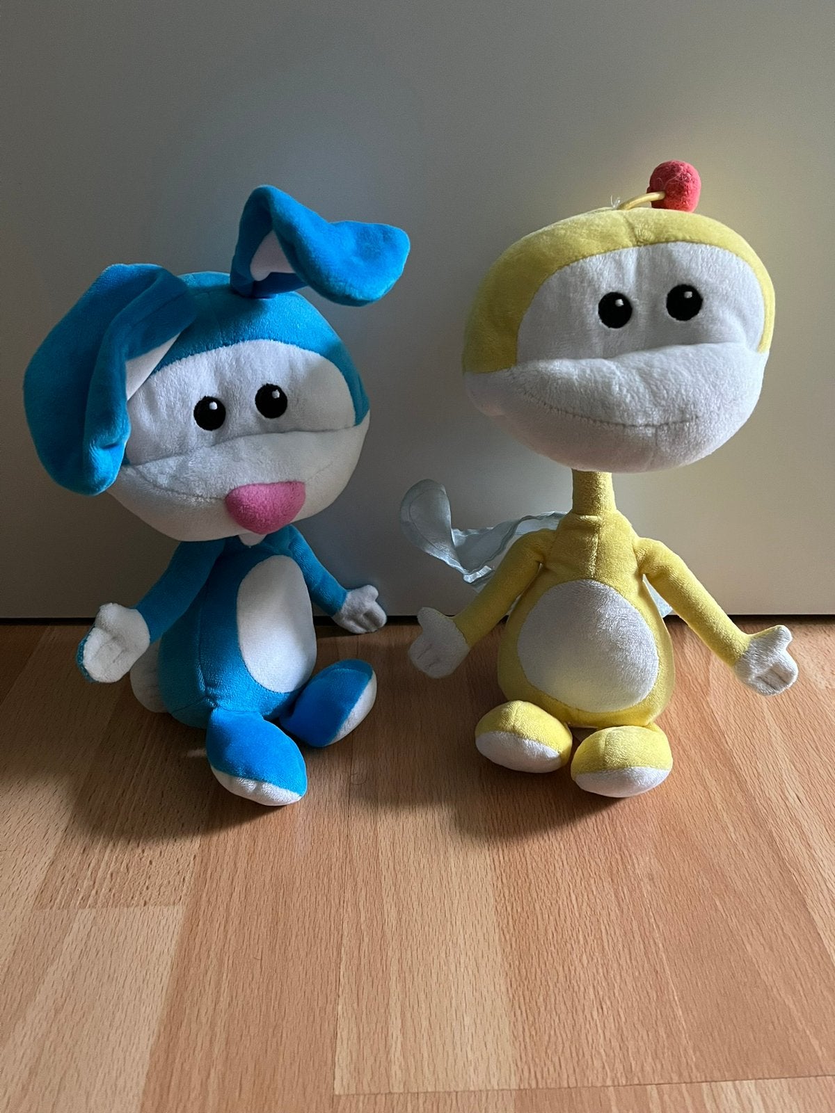 Knuffels Uki en Konijn, Kinderen en Baby's, Ophalen of Verzenden, Zo goed als nieuw, Konijn