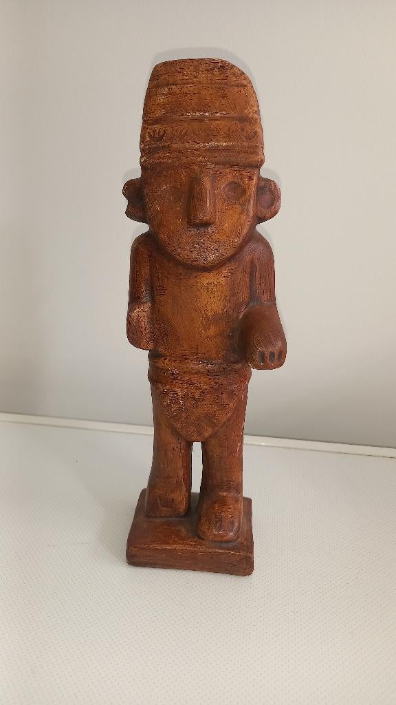 Statuette Arumbaya – inspirée de L’Oreille cassée HERGE, Enlèvement, Tintin, Comme neuf, Statue ou Figurine