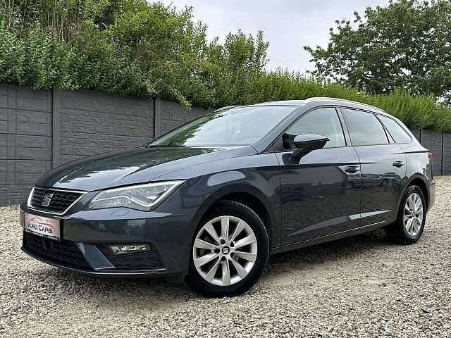 SEAT Leon ST 1.0 TSI Xcellence FULL, Emergency brake assist, Blauw, Bedrijf, 83 kW