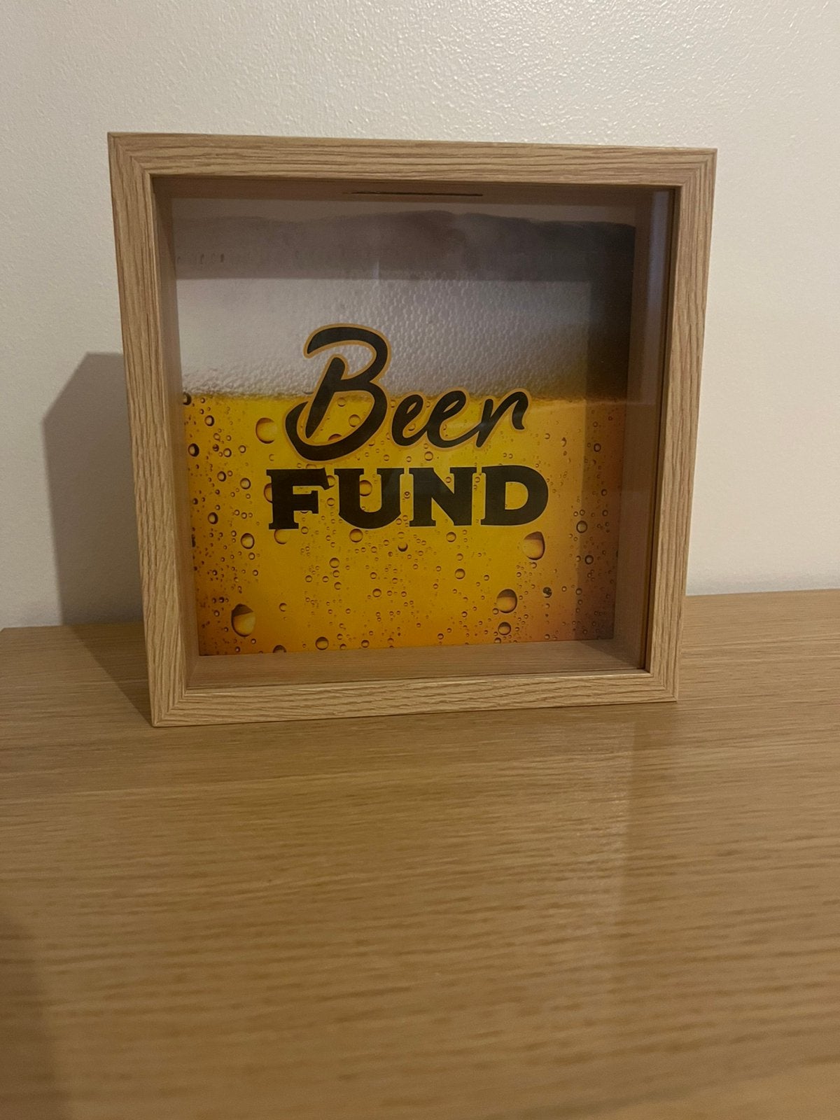 Spaarpot “Beer Fund”, Verzamelen, Spaarpotten, Ophalen, Zo goed als nieuw
