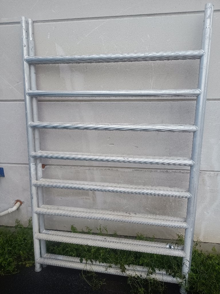 2 rolstelling opbouwframe, Doe-het-zelf en Bouw, Ophalen, Gebruikt, Rolsteiger of Kamersteiger, 2 tot 5 meter