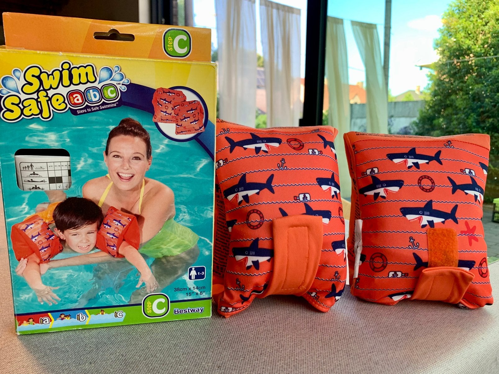 Bestway Swim Safe zwemvleugels, Kinderen en Baby's, Kinderkleding | Kinder-zwemkleding, Zo goed als nieuw, Ophalen