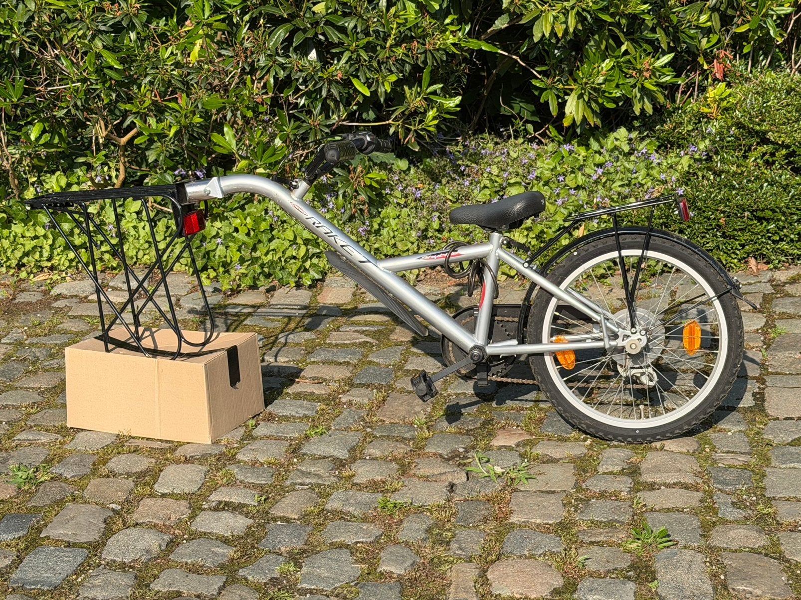 Aanhangfiets kinderen, Ophalen, Gebruikt, Aanhangfiets