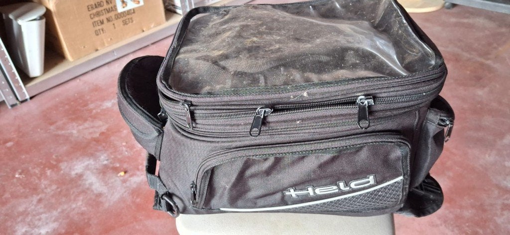 moto tanktas, Motoren, Ophalen, Gebruikt