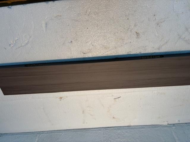 Planchet/badkamerplank PUSH and Fix oak blinde bev.90x15x3cm, Ophalen of Verzenden, Nieuw