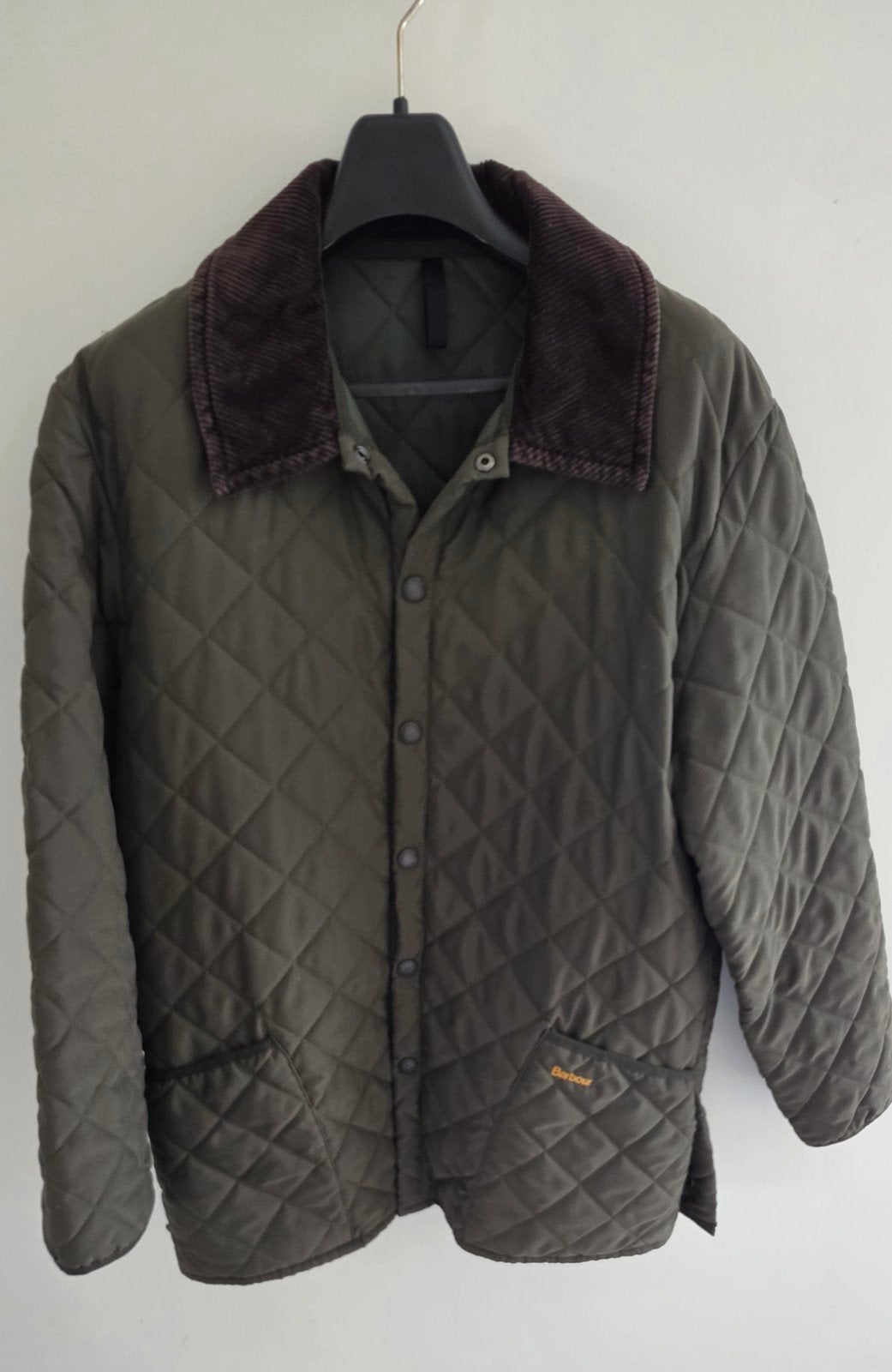 Barbour Quilted Jacket Size L, Ophalen