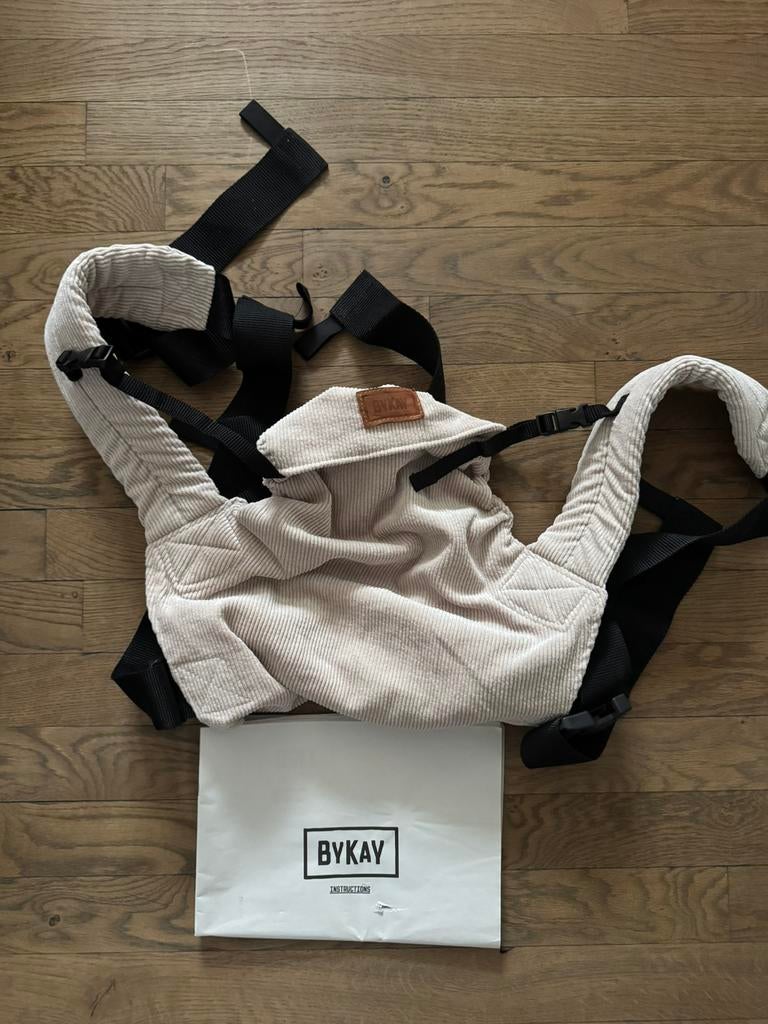 Draagzak bykay, Kinderen en Baby's, Babydragers en Draagdoeken, Ophalen, Zo goed als nieuw, Draagzak