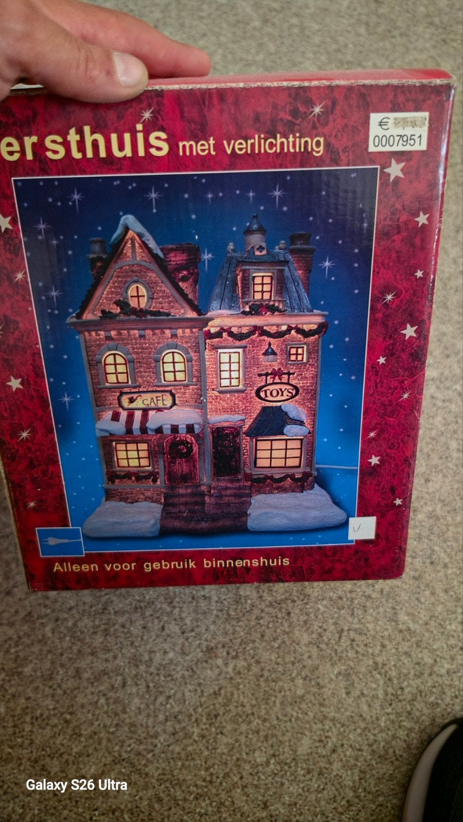 nouvelle maison de Noël en boîte, Divers, Enlèvement ou Envoi, Neuf