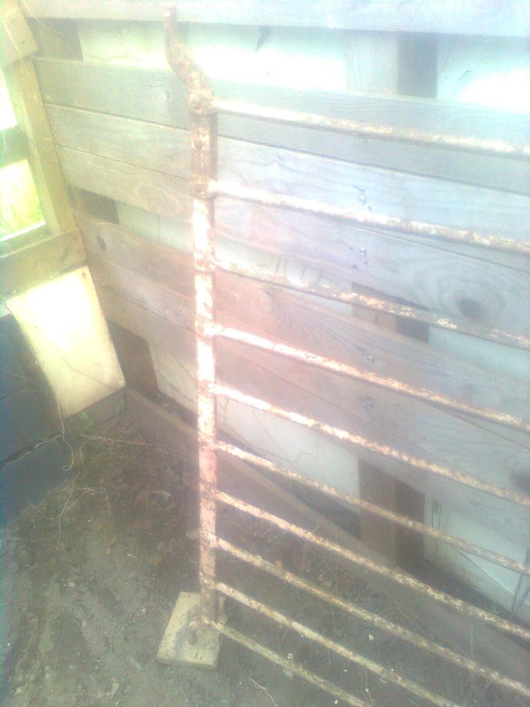 a vendre porte de jardin en fer rigide, Ophalen, IJzer