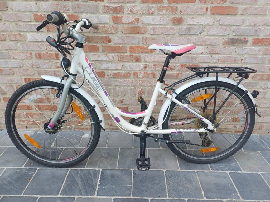 Cube stadsfiets 24 inch, Vitesses, 24 pouces, Enlèvement, Utilisé
