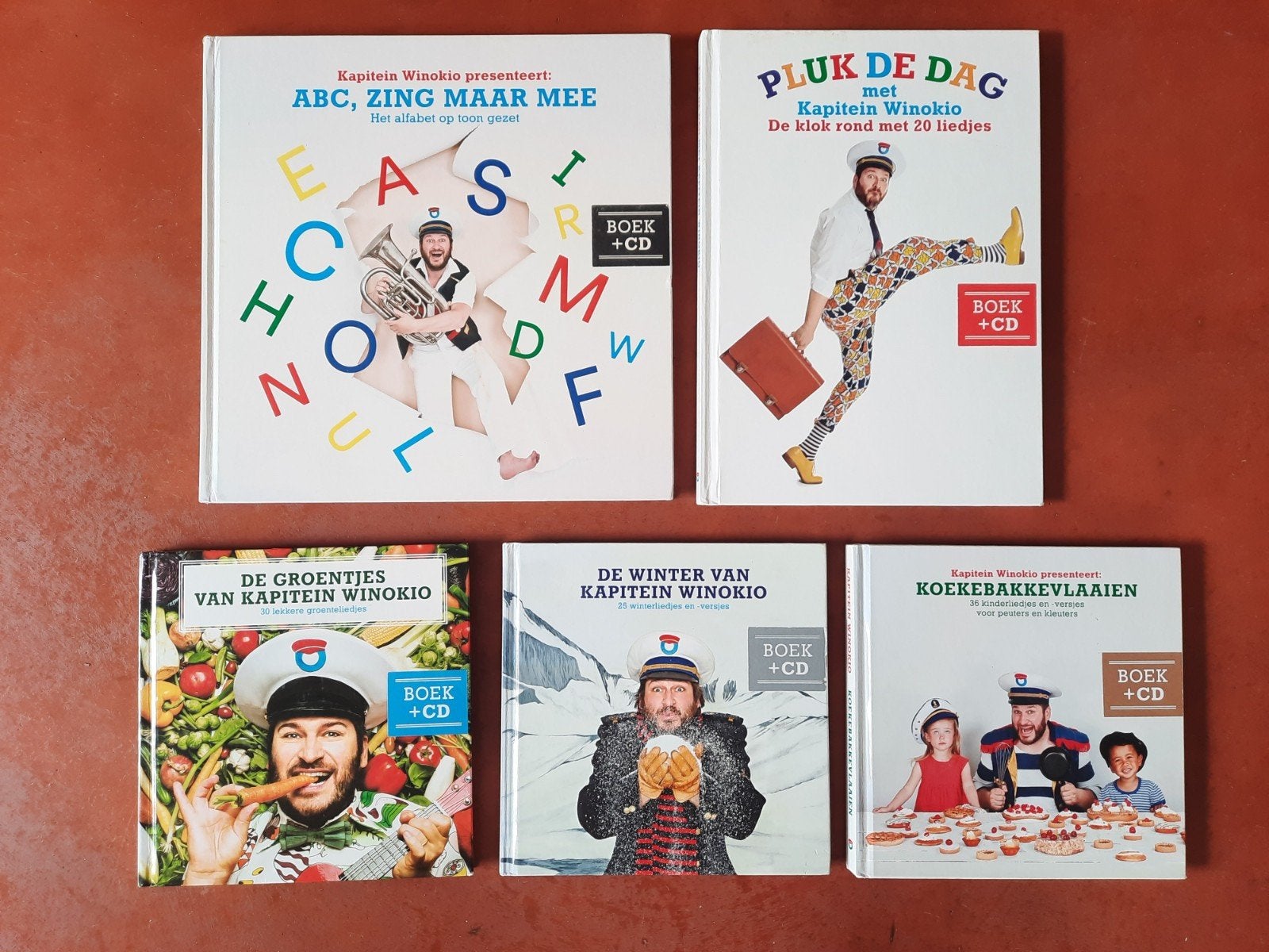 Kapitein Winokio boek + CD verzameling, Cd's en Dvd's, Ophalen of Verzenden